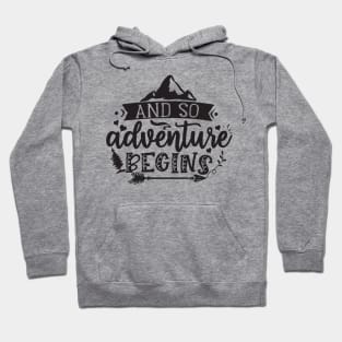 Cute Camping Adventure Hoodie